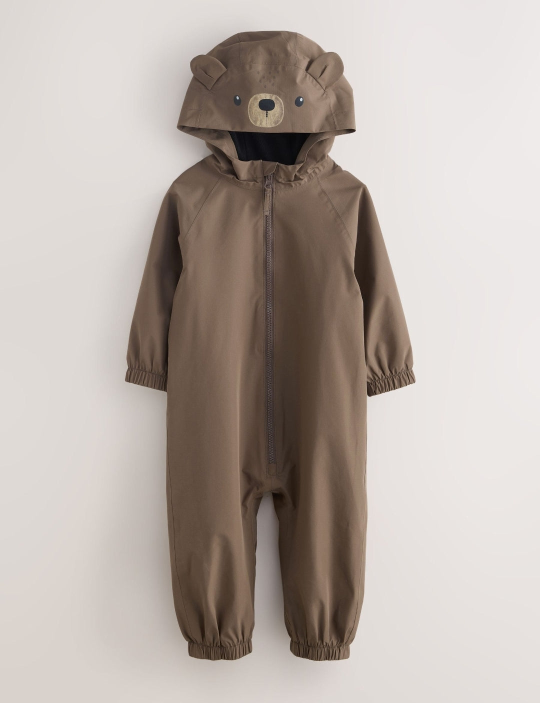Brown Bear Waterproof Fleece Lined Puddlesuit