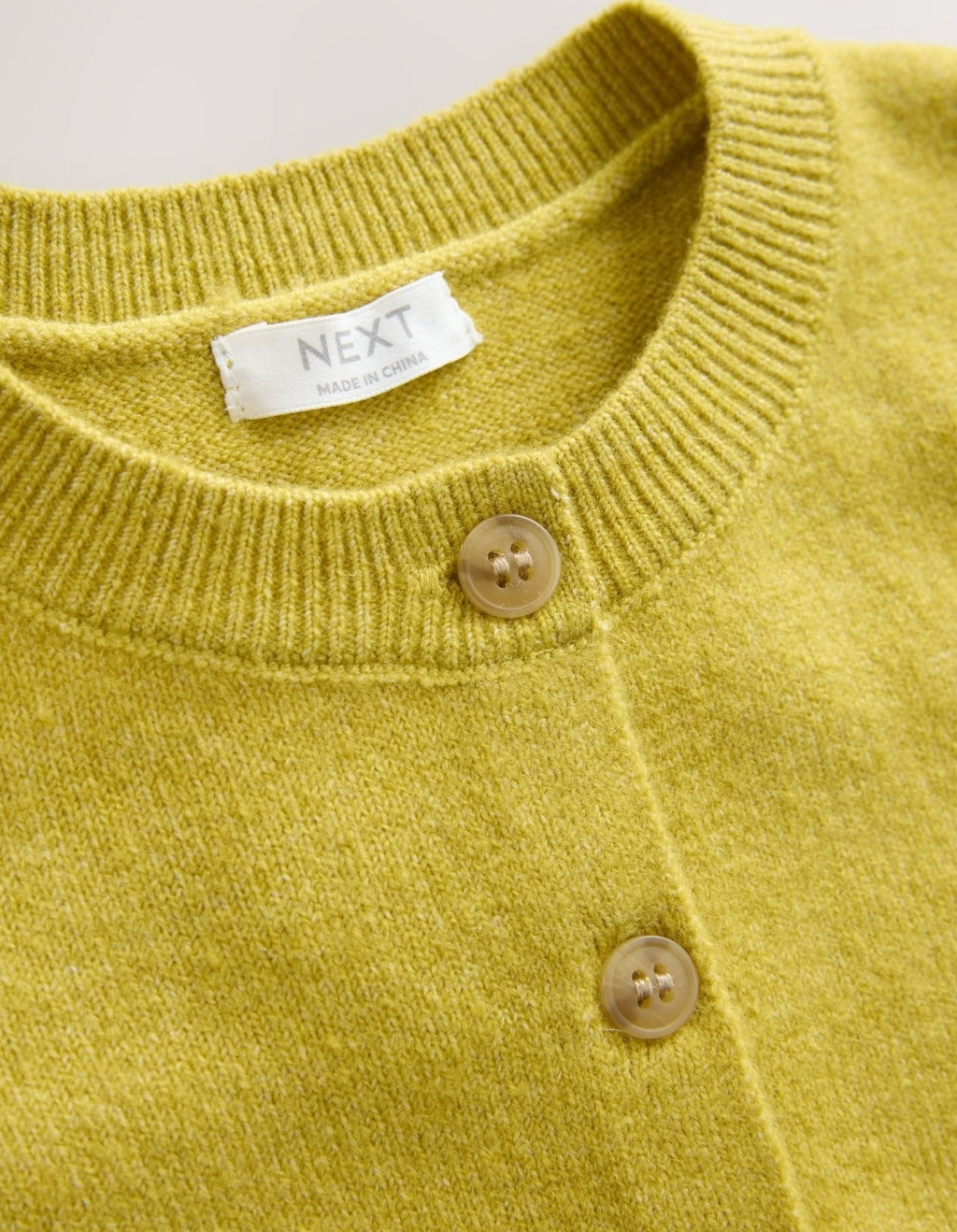 Olive Green Knit Cardigan