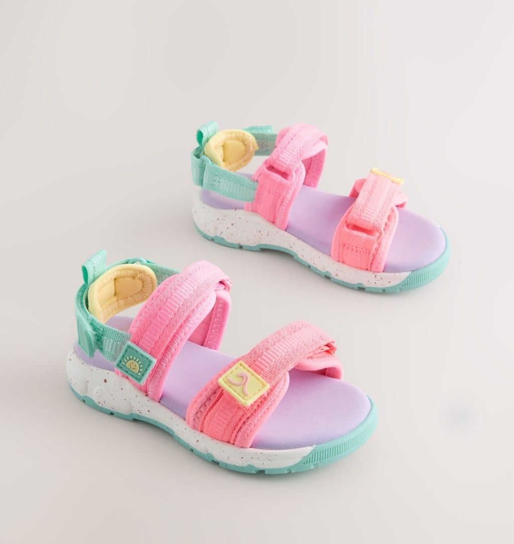 Multi Bright Trekker Sandals