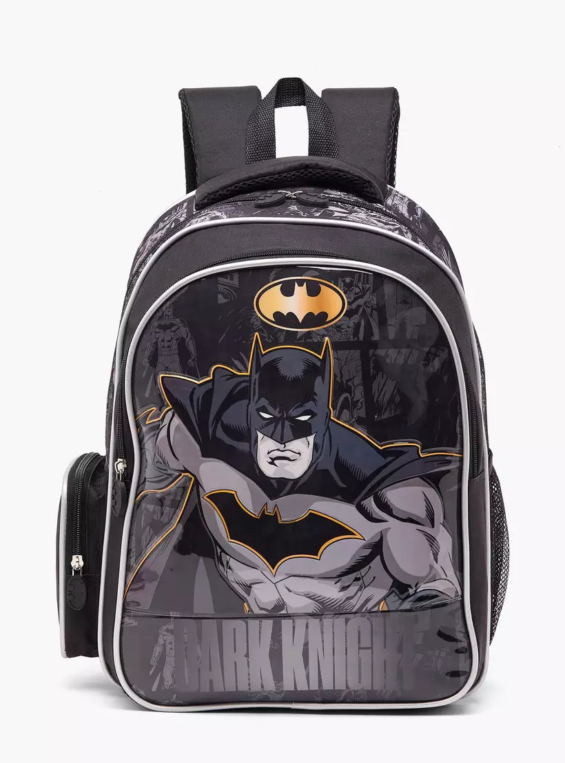 Batman Print 5-Piece School Backpack Set  16 inches