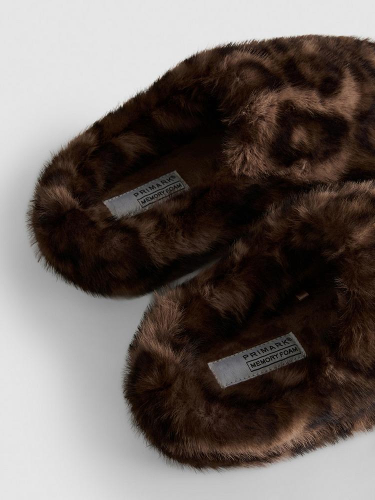 Primark Faux Fur Mule Slippers
