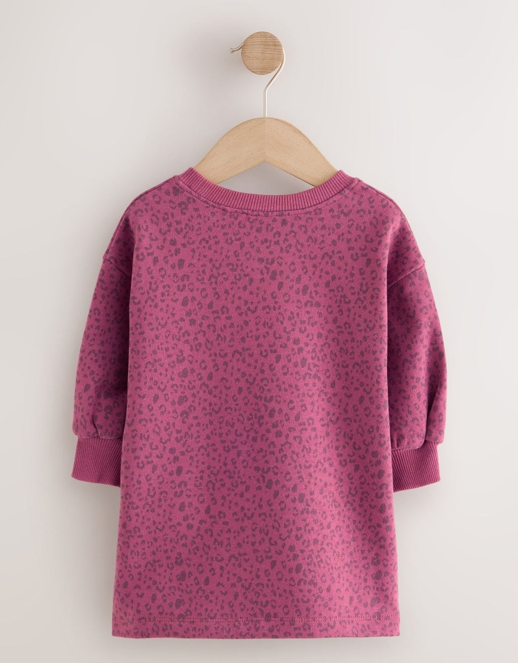 Pink Animal Print Long Sleeve
Sweat Dress
