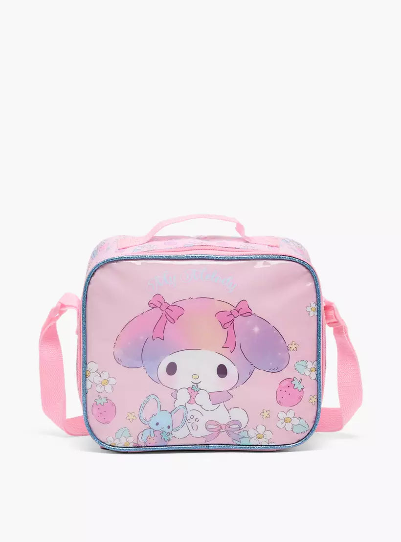 Sanrio My Melody Print 5-Piece School Trolley Bag Set 16 inches