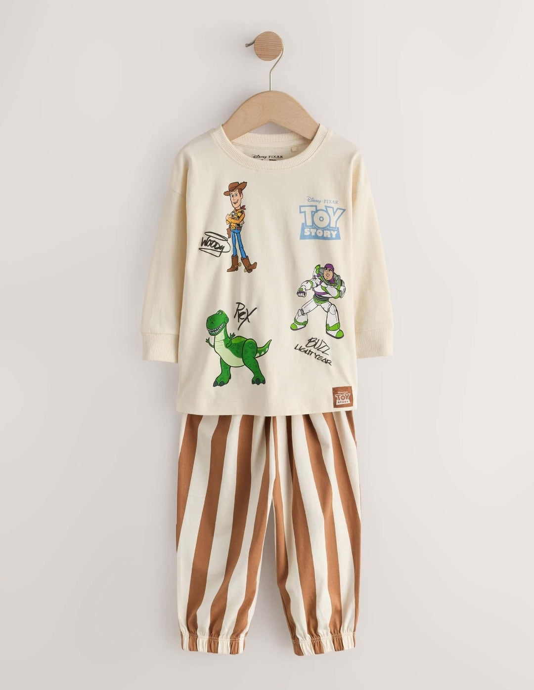 Blue/Ecru Toy Story Oversized Pyjamas 2 Pack