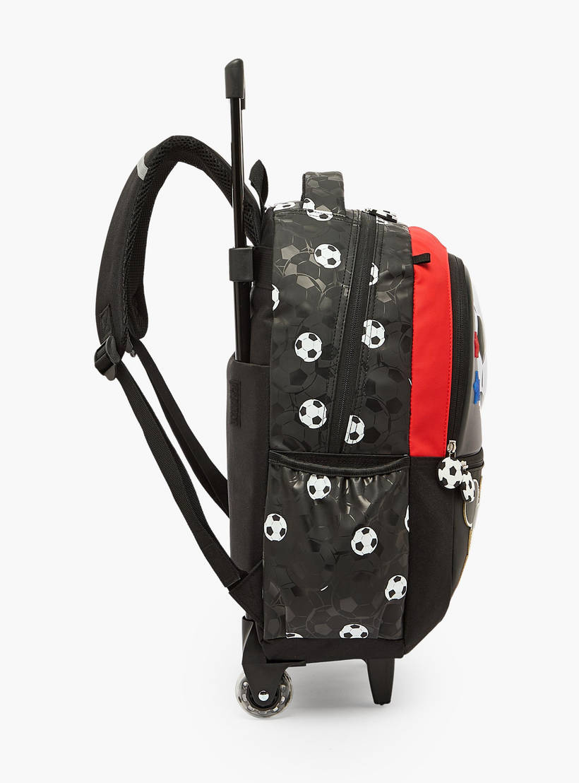 Disney Mickey Mouse Print Trolley Bag for Boys  16 inches