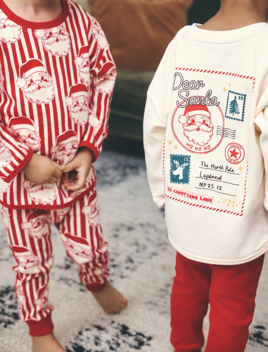 Red/White Santa Stripe Christmas
Pyjamas 2 Pack