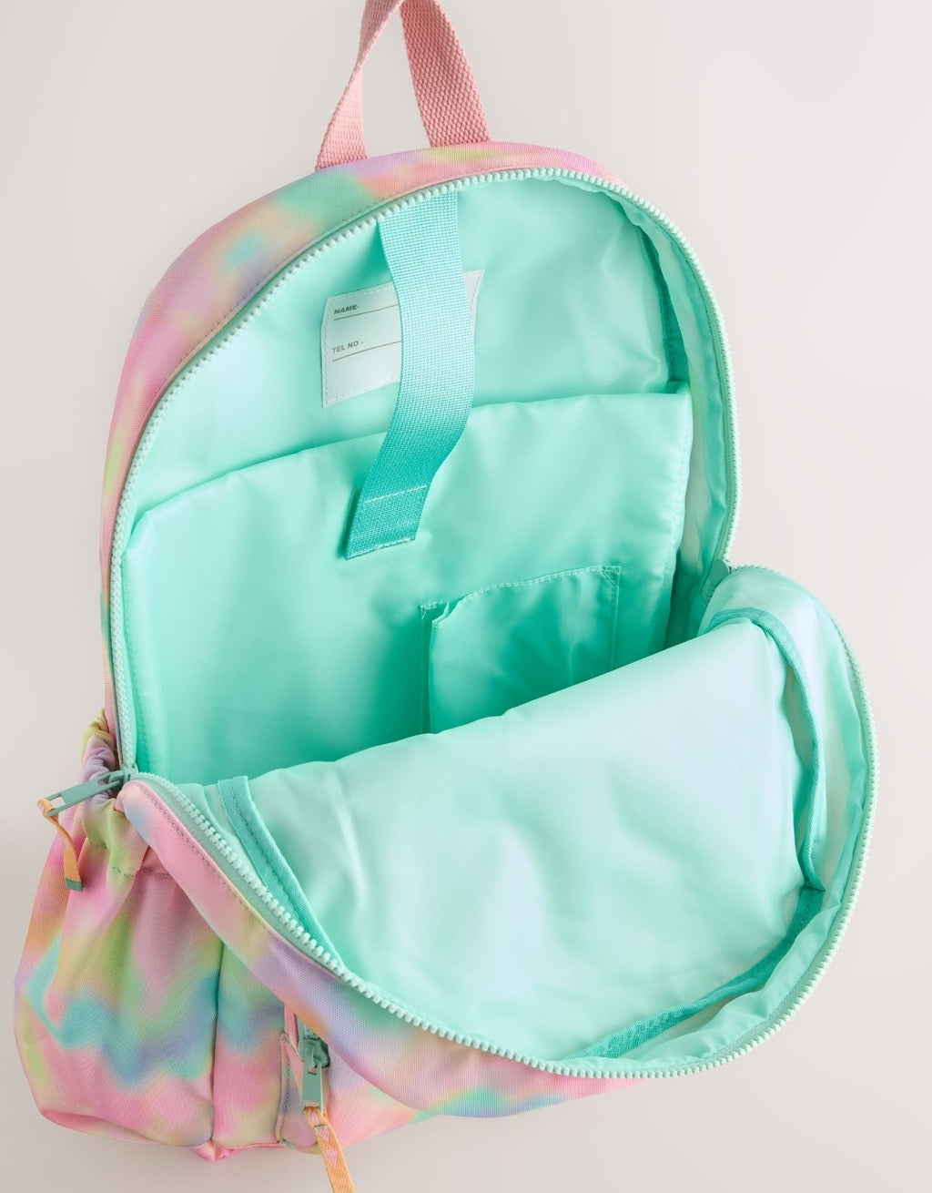 Pink Tie-Dye Backpack