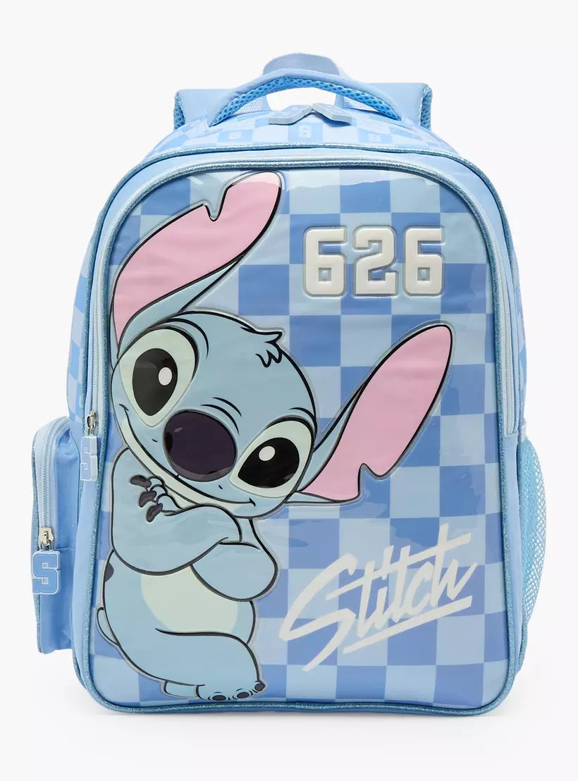 Disney Stitch 3-Piece School Backpack Set  16 inches