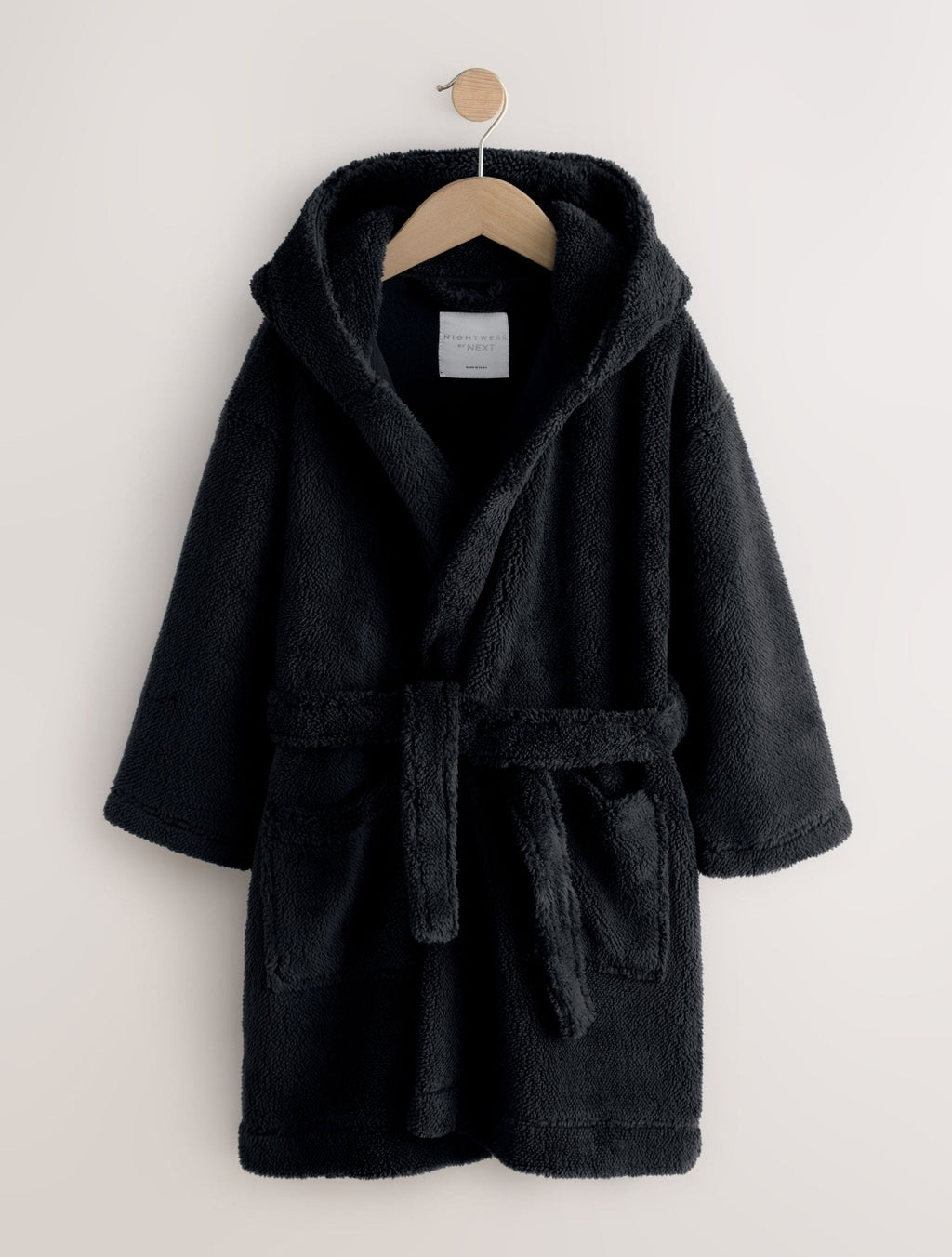Black Fleece Robe