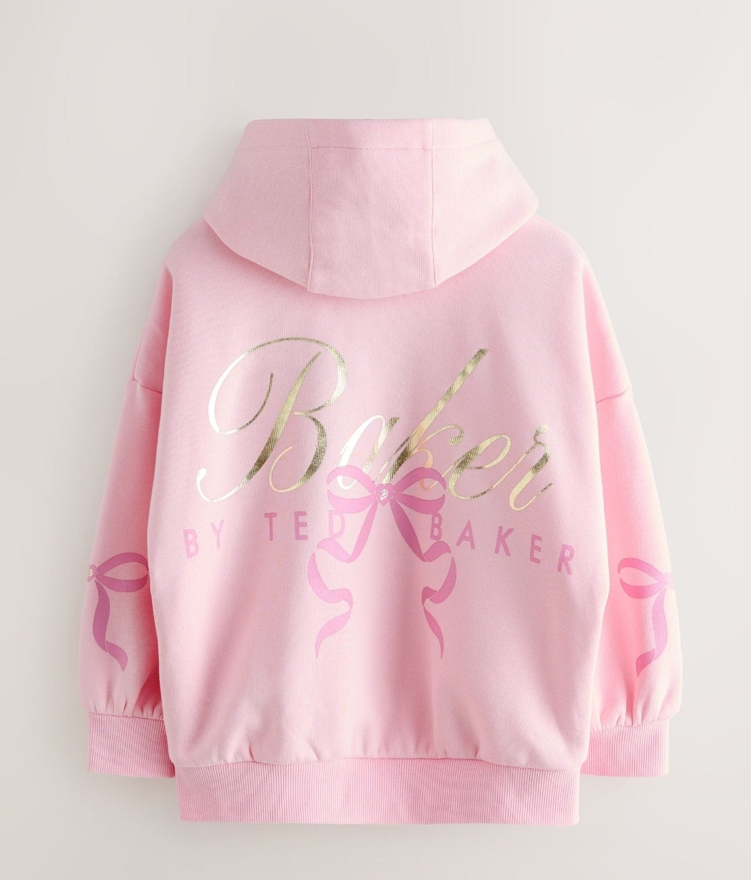 Baker by Ted Baker Oversized Bow
Graphic Pink Hoodie