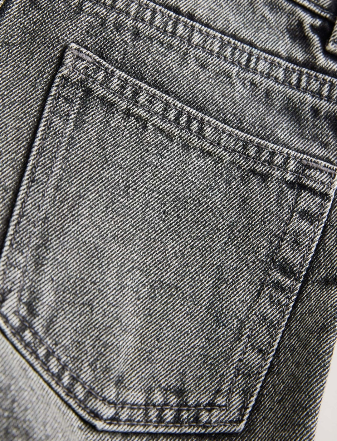 Dark Grey Loose Fit Authentic Jeans