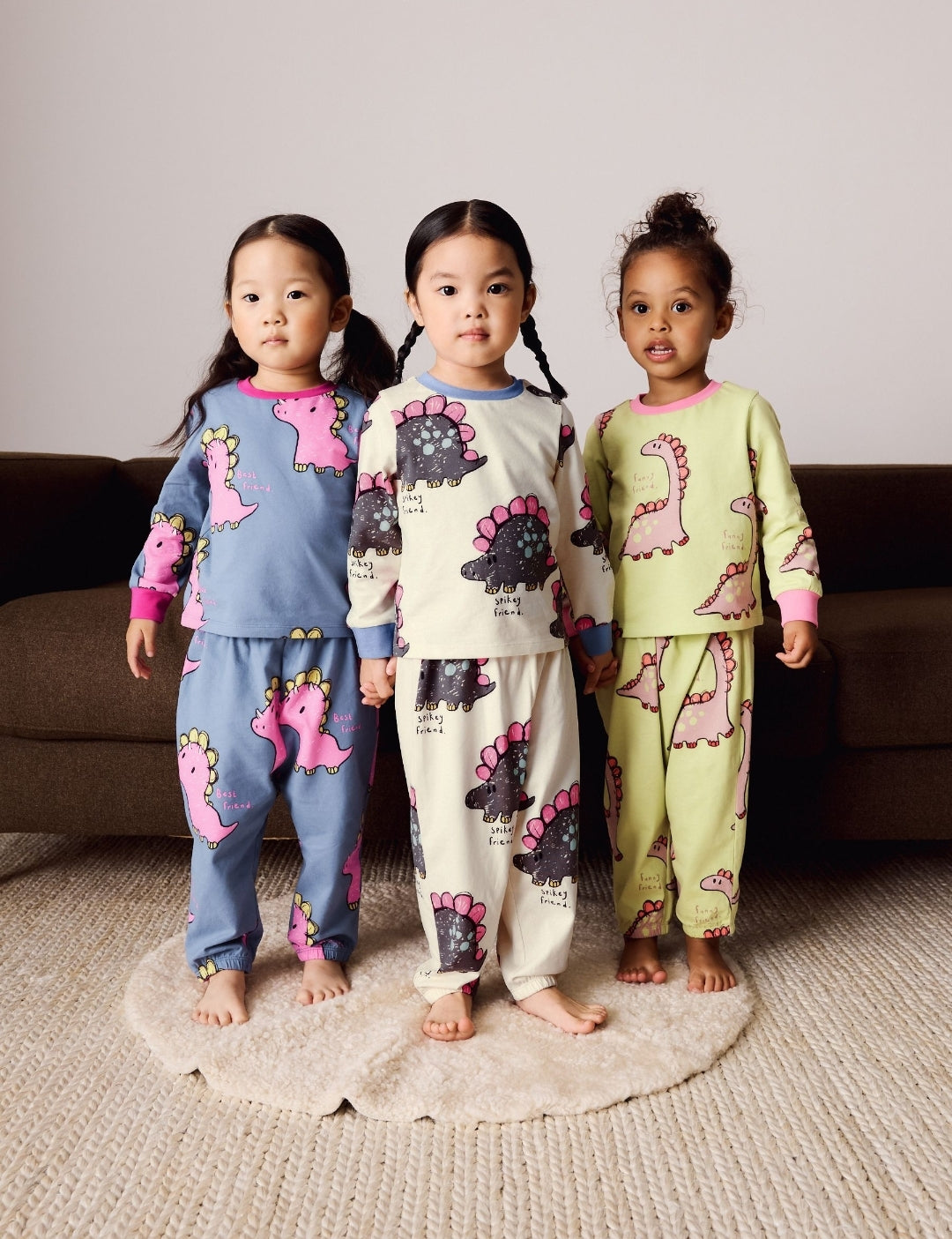 Green/Blue Jogger Pyjamas 3 Pack