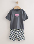 Charcoal Grey Surfers Paradise
Short Sleeve Back Print T-Shirt