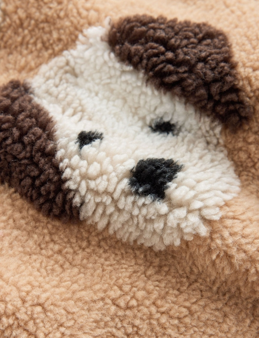 Neutral Dog Hooded Zip Up Fleece