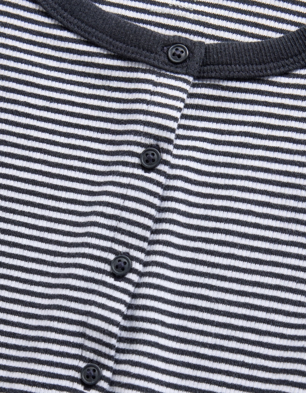 The Set 4 Pack Long Sleeve Rib Jersey
Button Through Tops Navy Stripe/B...