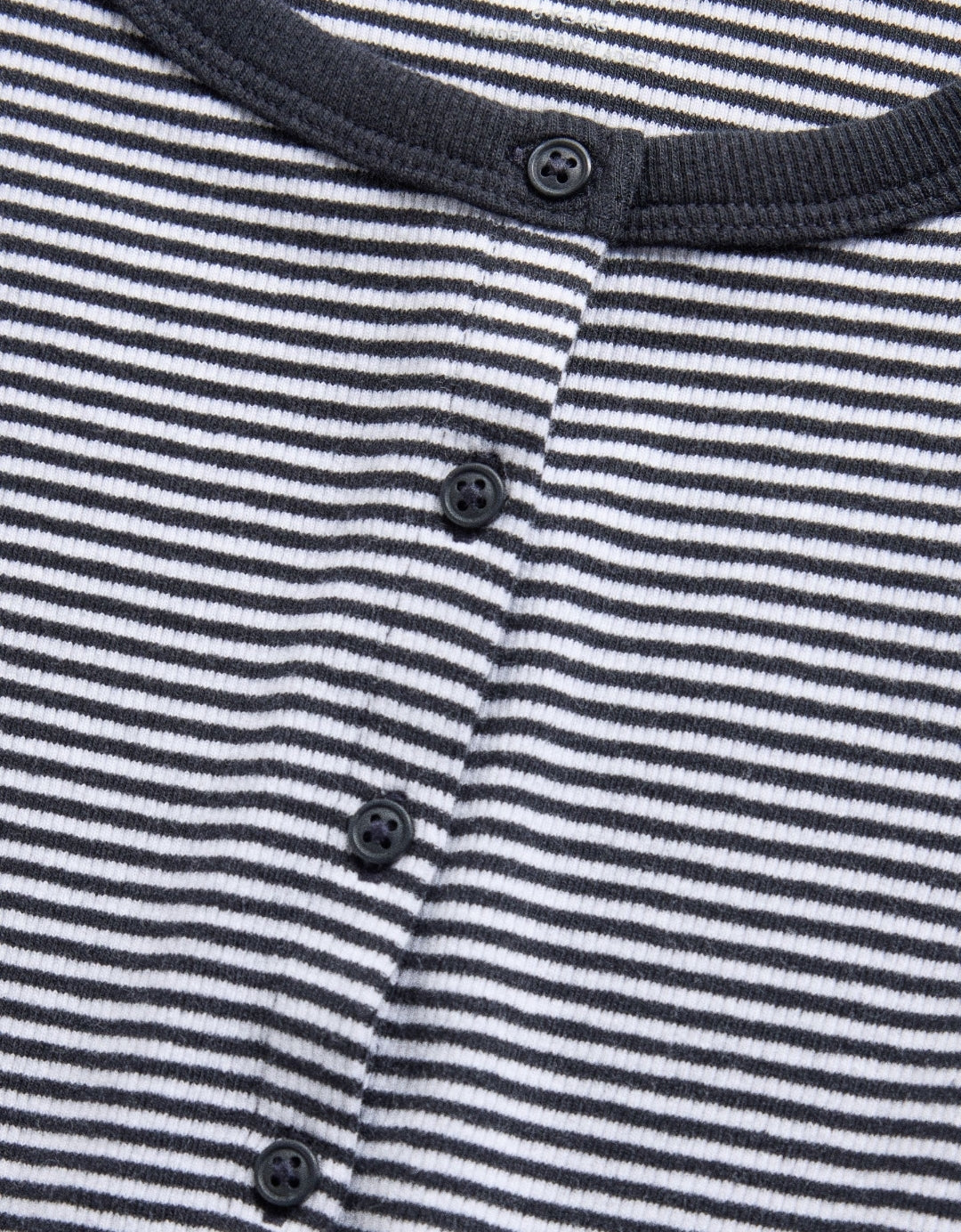 The Set 4 Pack Long Sleeve Rib Jersey
Button Through Tops Navy Stripe/B...