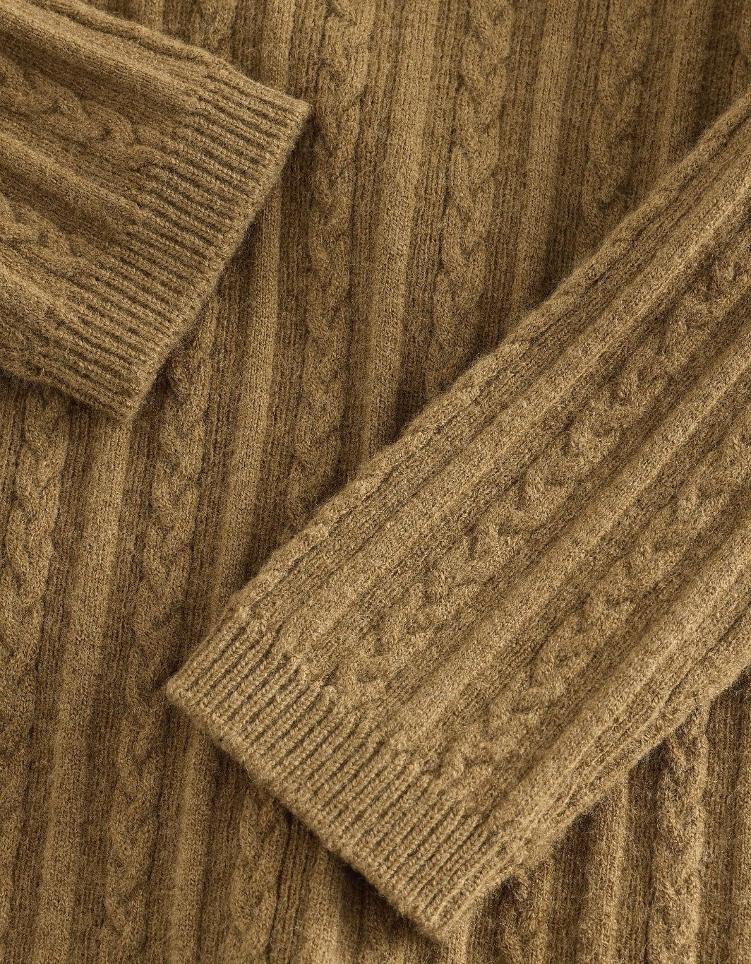 Olive Green Roll Neck Jumper