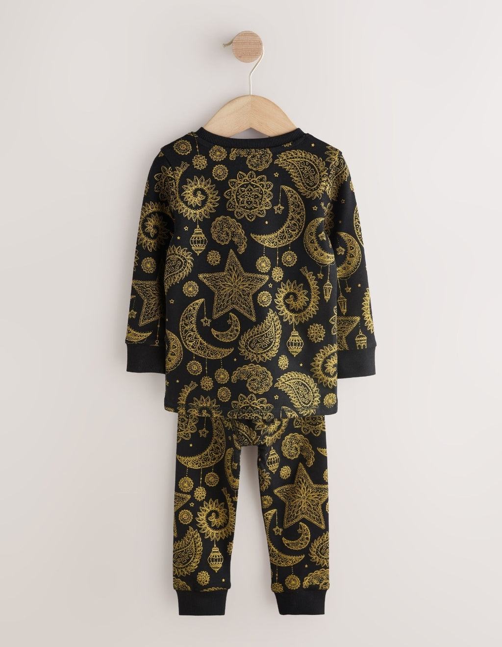 Black/Gold EID Snuggle Fit Pyjamas