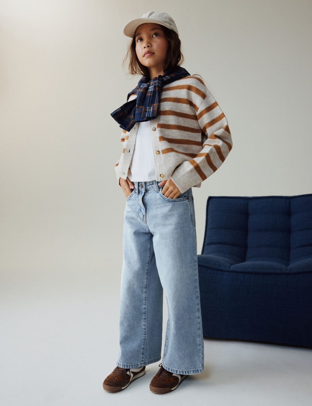 Light Blue Extra Wide Leg Jeans
