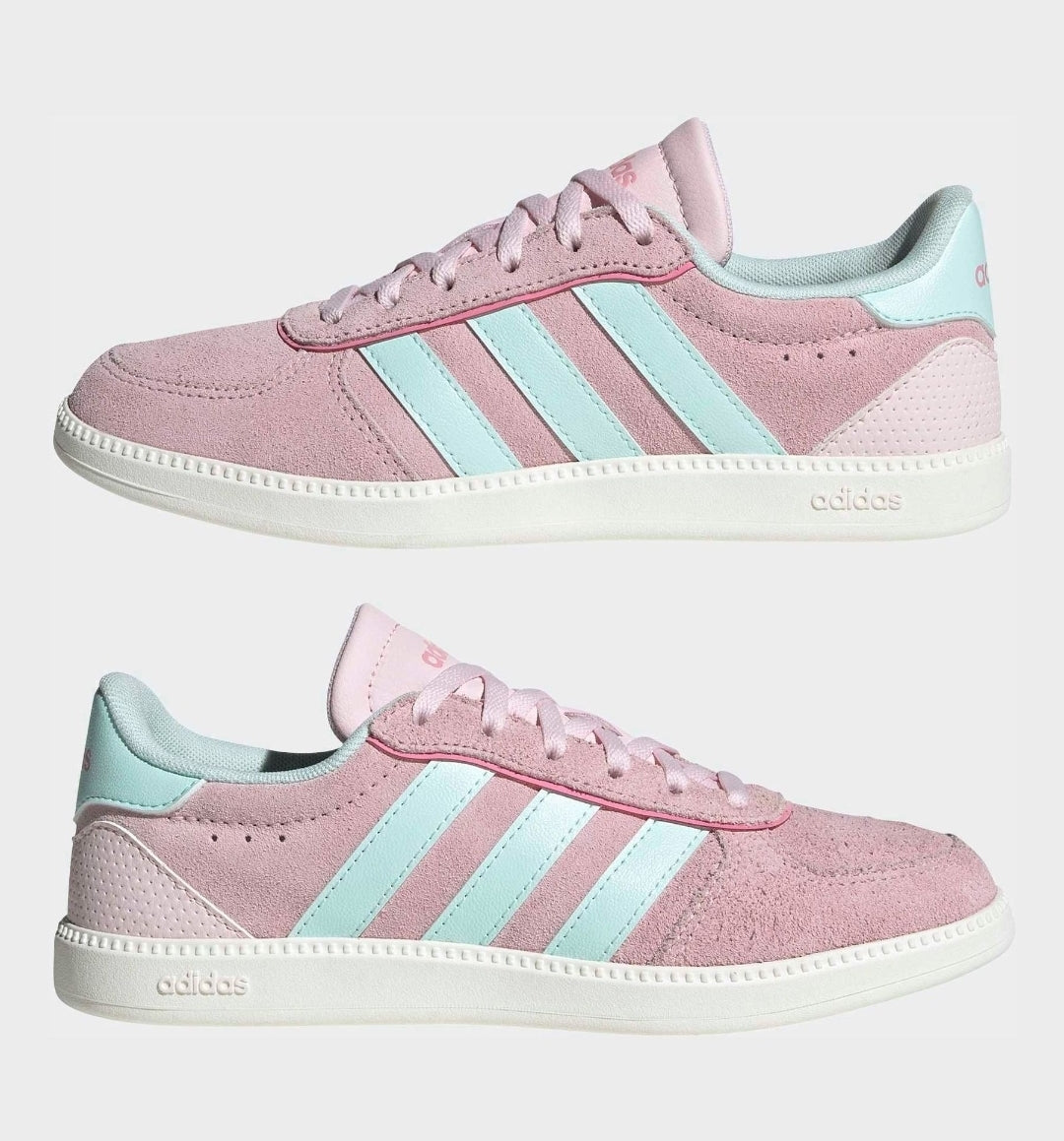 adidas Pink Breaknet Sleek Junior Trainers