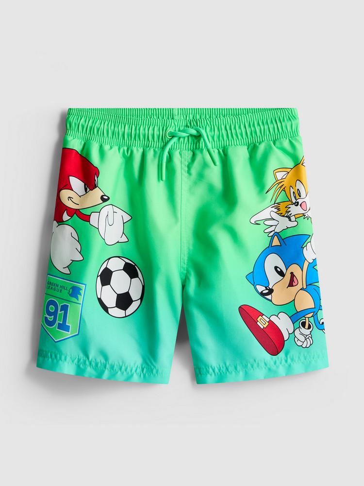 Sonic The Hedgehog Swim Shorts