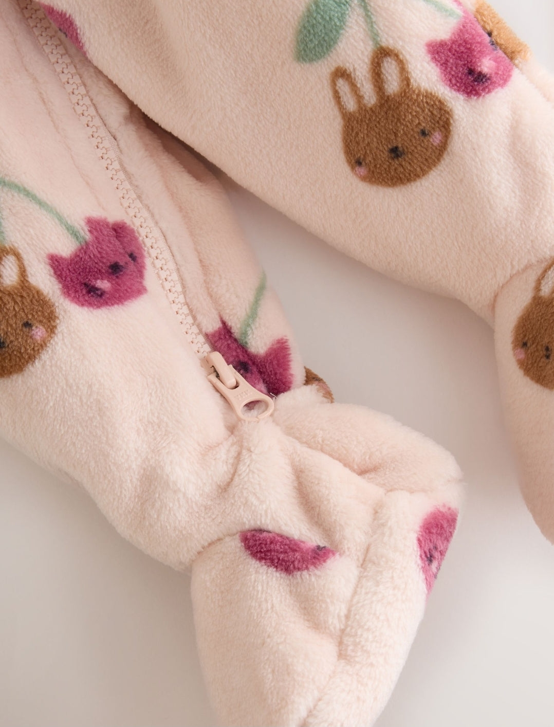 Pink Cat Two Way Zip Fleece
Sleepsuit