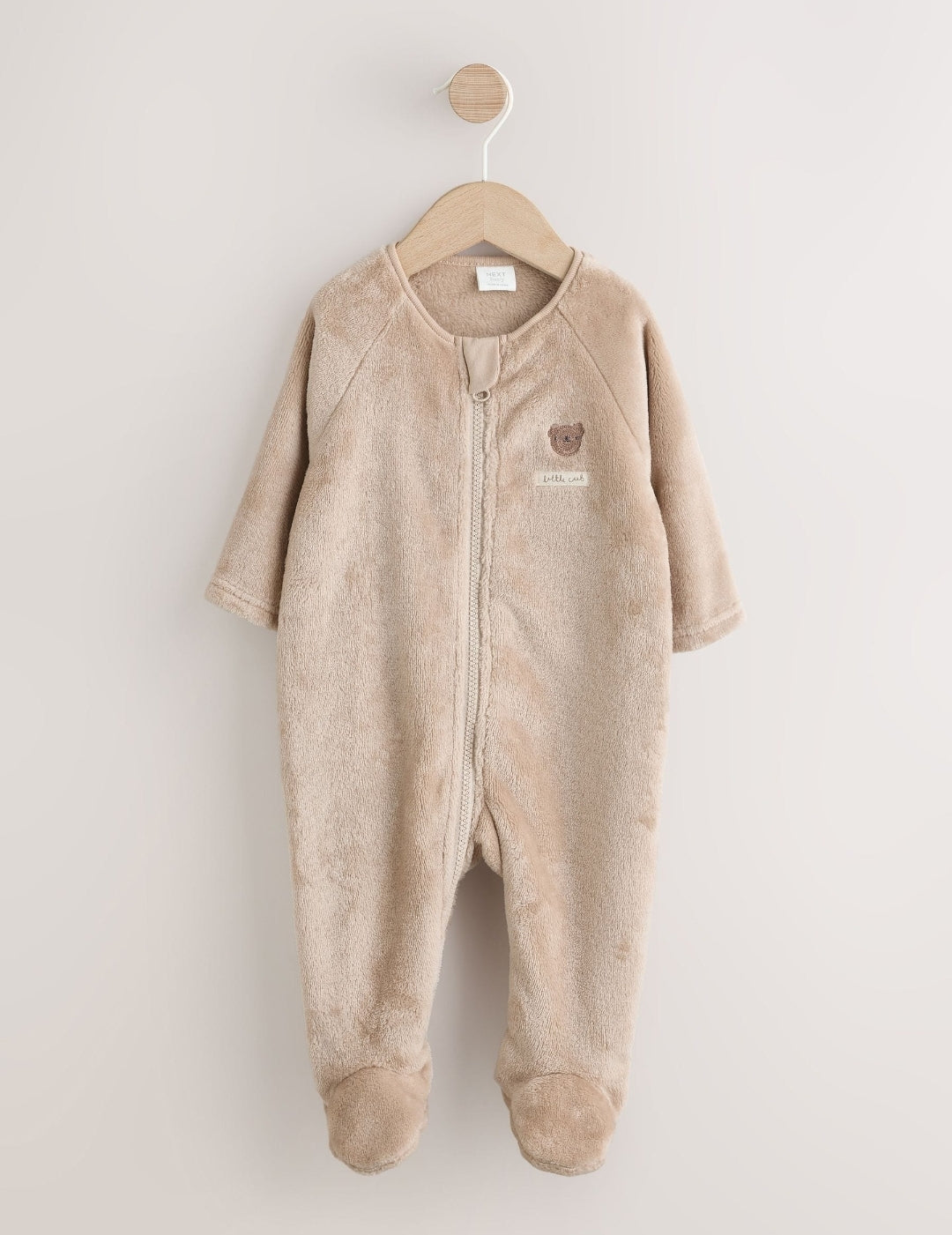 Neutral Bear Fleece Two Way Zip
Baby Sleepsuit