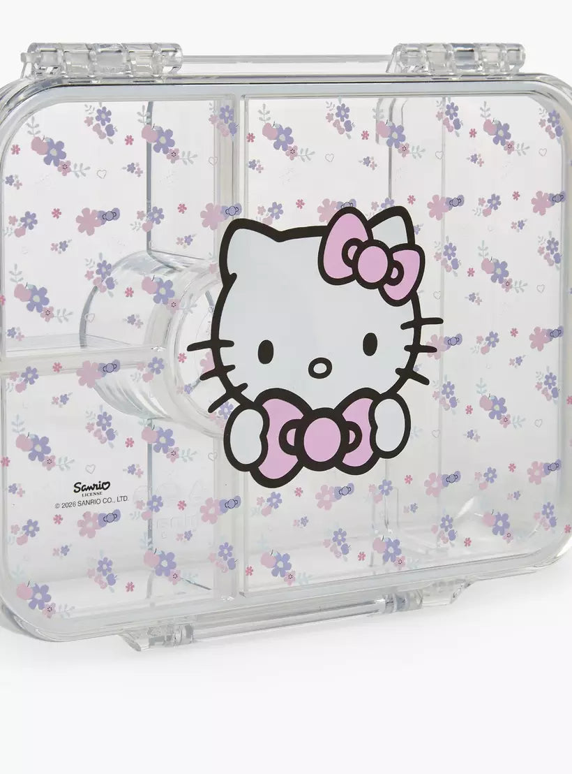Sanrio Hello Kitty Print Lunch Box for Girls with Compartments