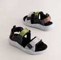 Grey/Black Utility Trekker Walking Sandals