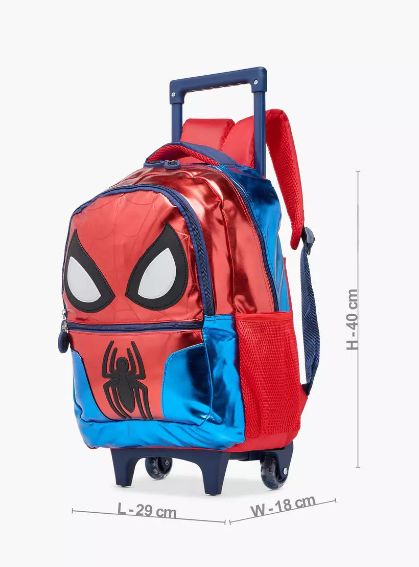 Spider-Man Print Trolley Backpack 16 inches