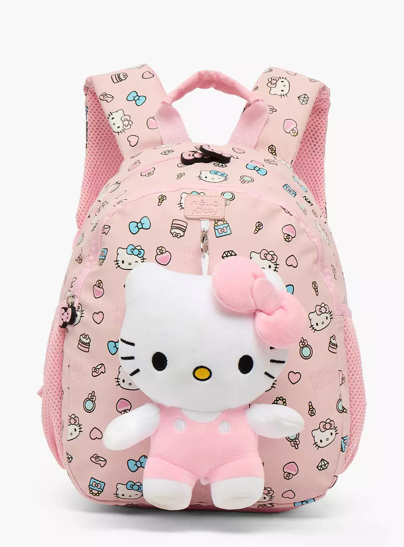 Sanrio Hello Kitty Print Backpack  14 inches