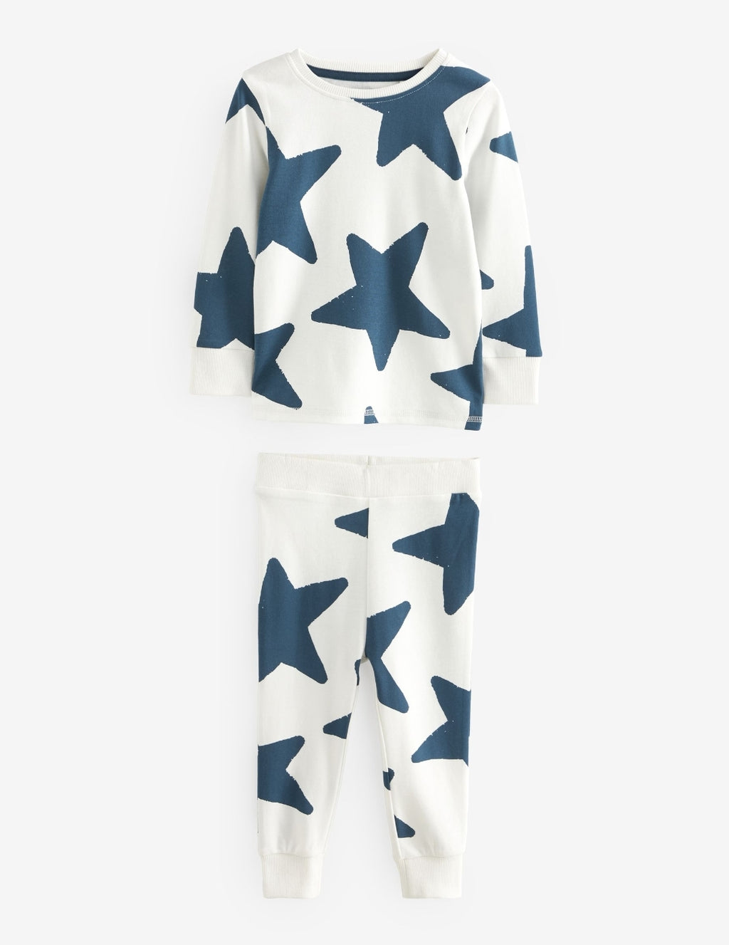 Blue/Navy Snuggle Pyjamas Set 3 Pack