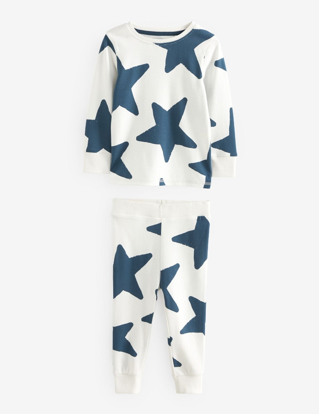 Blue/Navy Snuggle Pyjamas Set 3 Pack