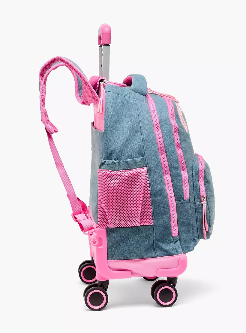 Barbie Print Trolley Bag -18 inches
