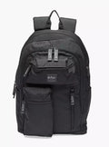 Lee Cooper Solid Backpack with Adjustable Straps and Zip Closure - 32x15x47 cm