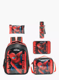 Spider-Man 5-Piece School Backpack Set 16 inches