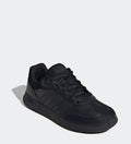 adidas Black Tensaur Switch Lace Junior Trainers
