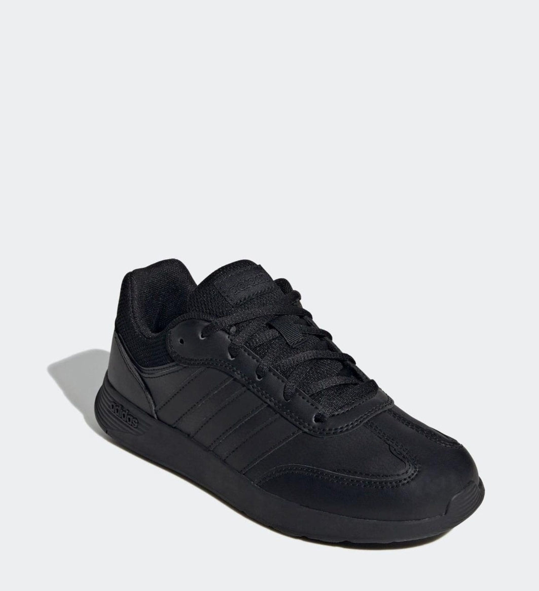 adidas Black Tensaur Switch Lace Junior Trainers