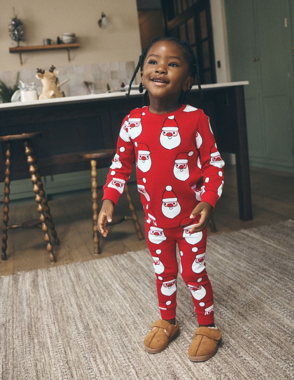 Red All Over Santa Christmas Pyjamas