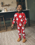Red All Over Santa Christmas Pyjamas