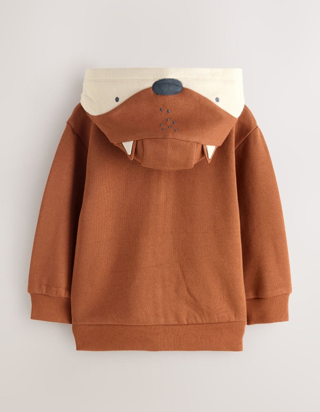 Orange Zip Up Hoodie
