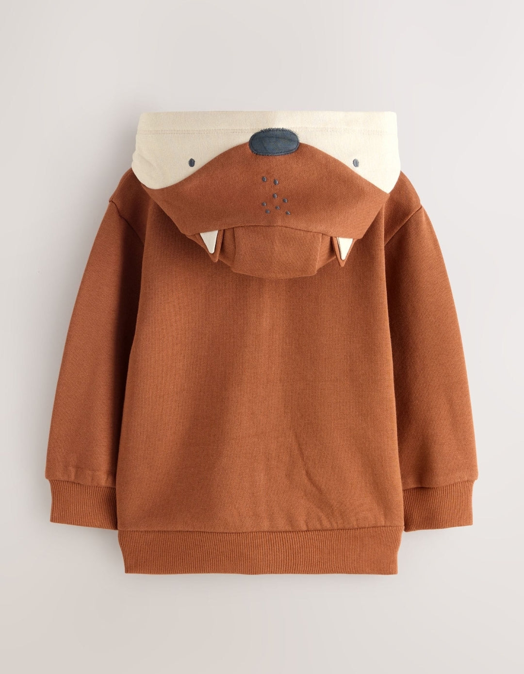 Orange Zip Up Hoodie