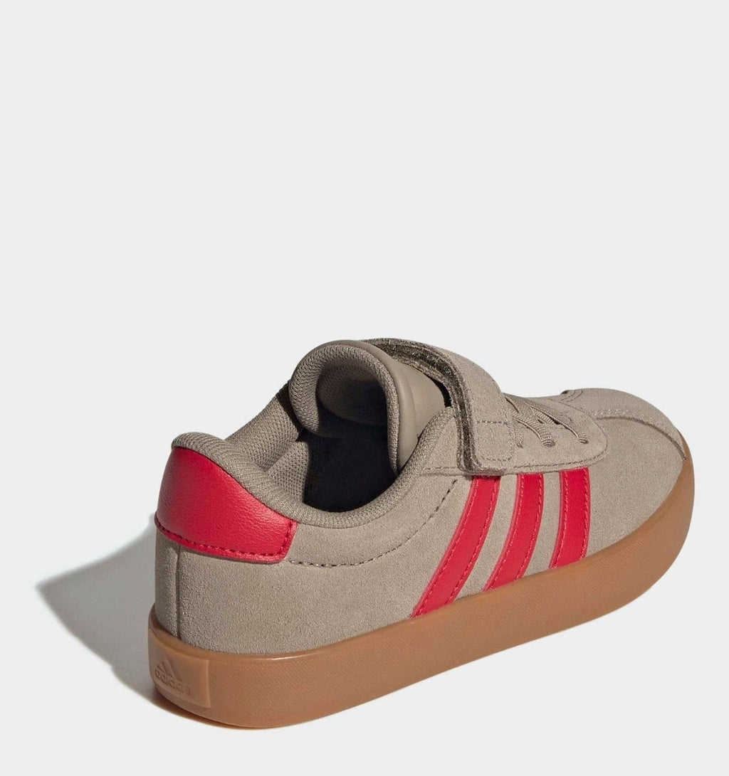 adidas Brown/Red VI Court 3.0 Trainers