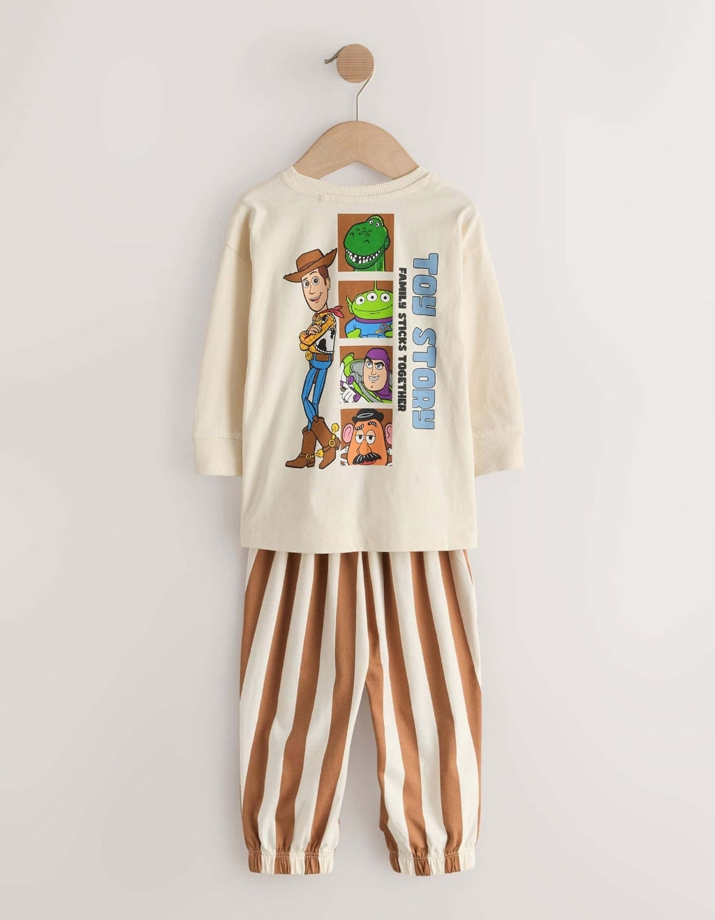 Blue/Ecru Toy Story Oversized Pyjamas 2 Pack