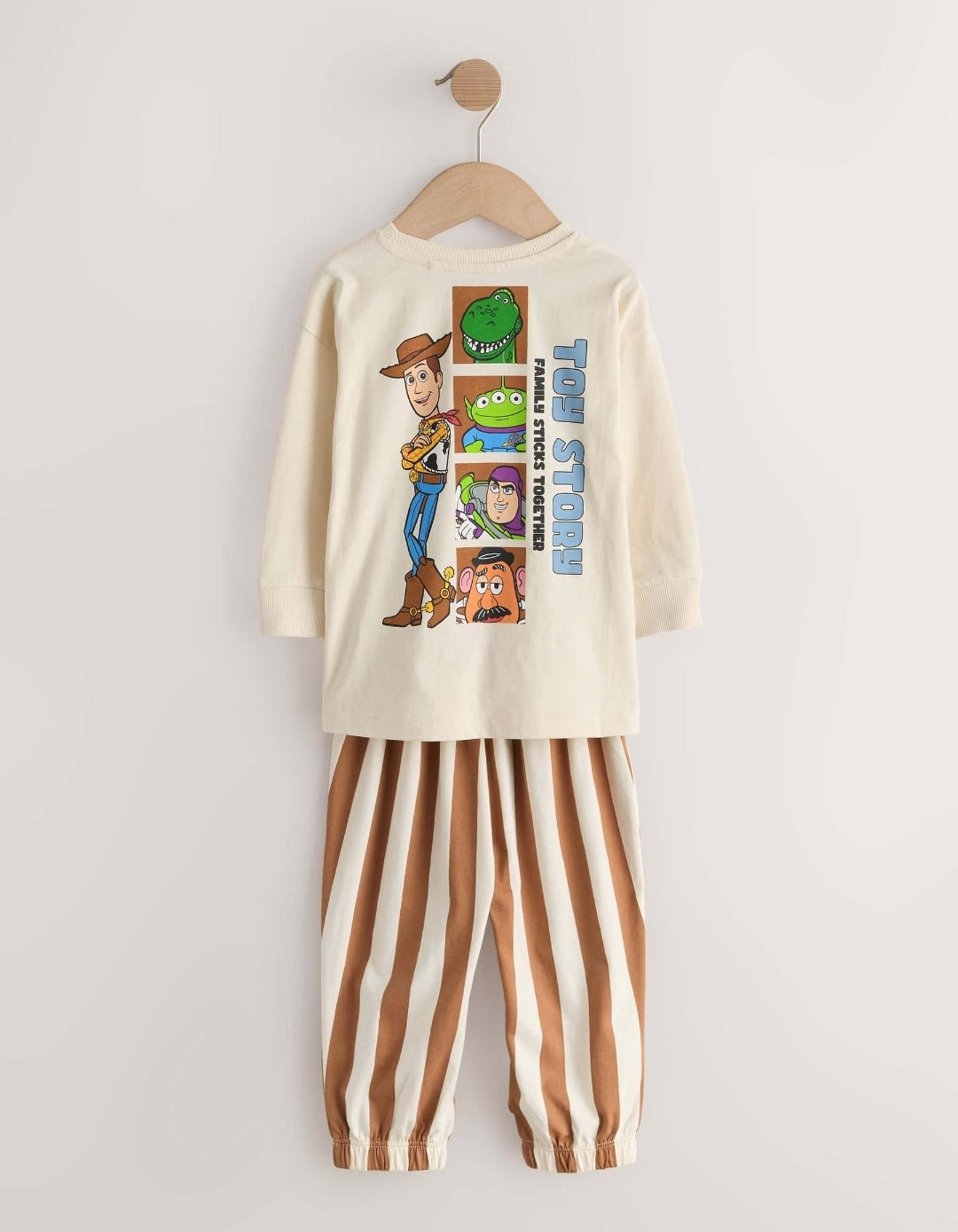 Blue/Ecru Toy Story Oversized Pyjamas 2 Pack