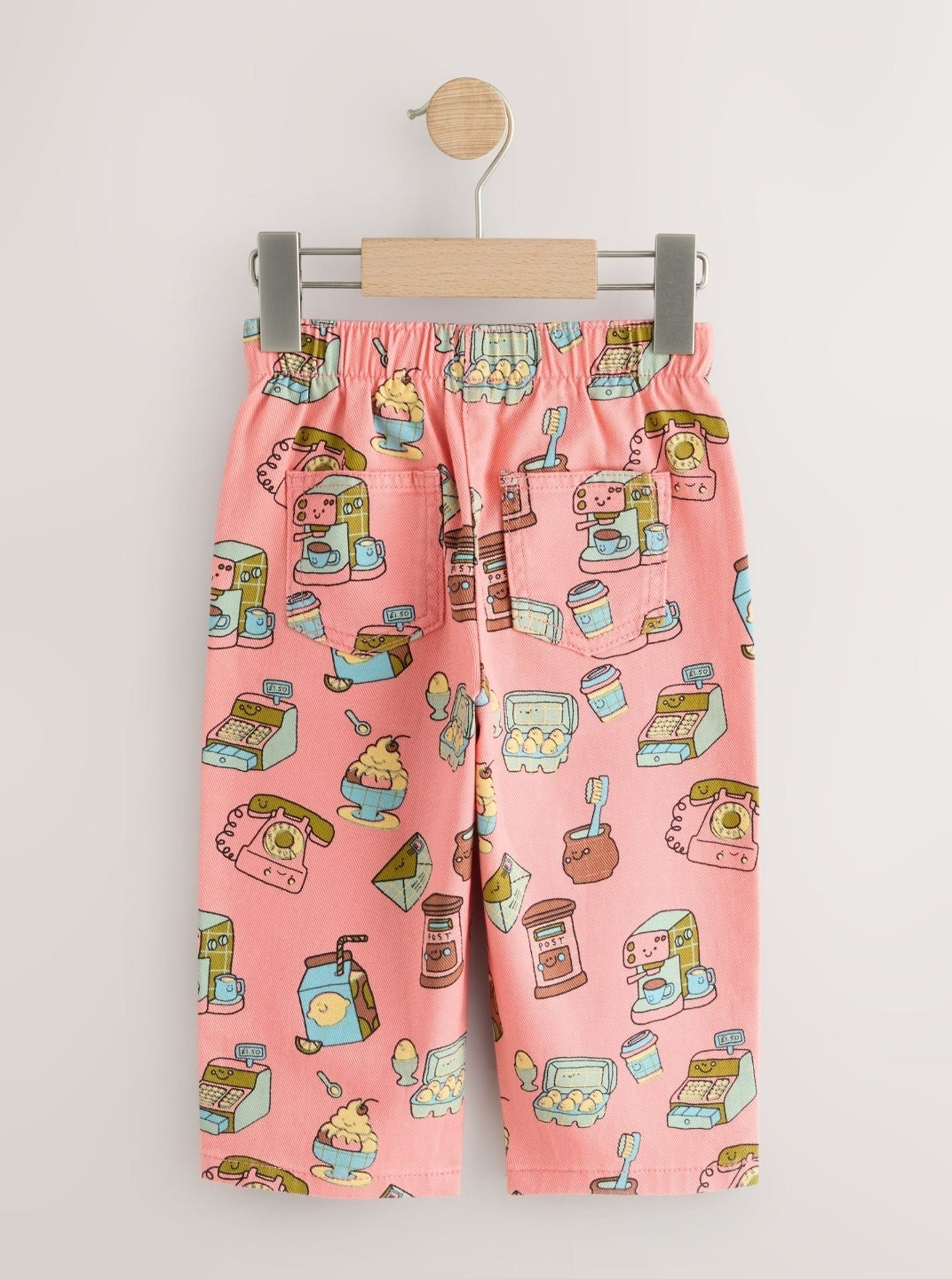 Pink Element Printed Jeans