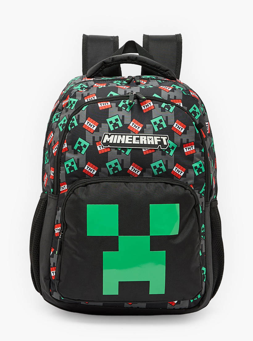 Minecraft Printed Backpack for Boys  17 inches