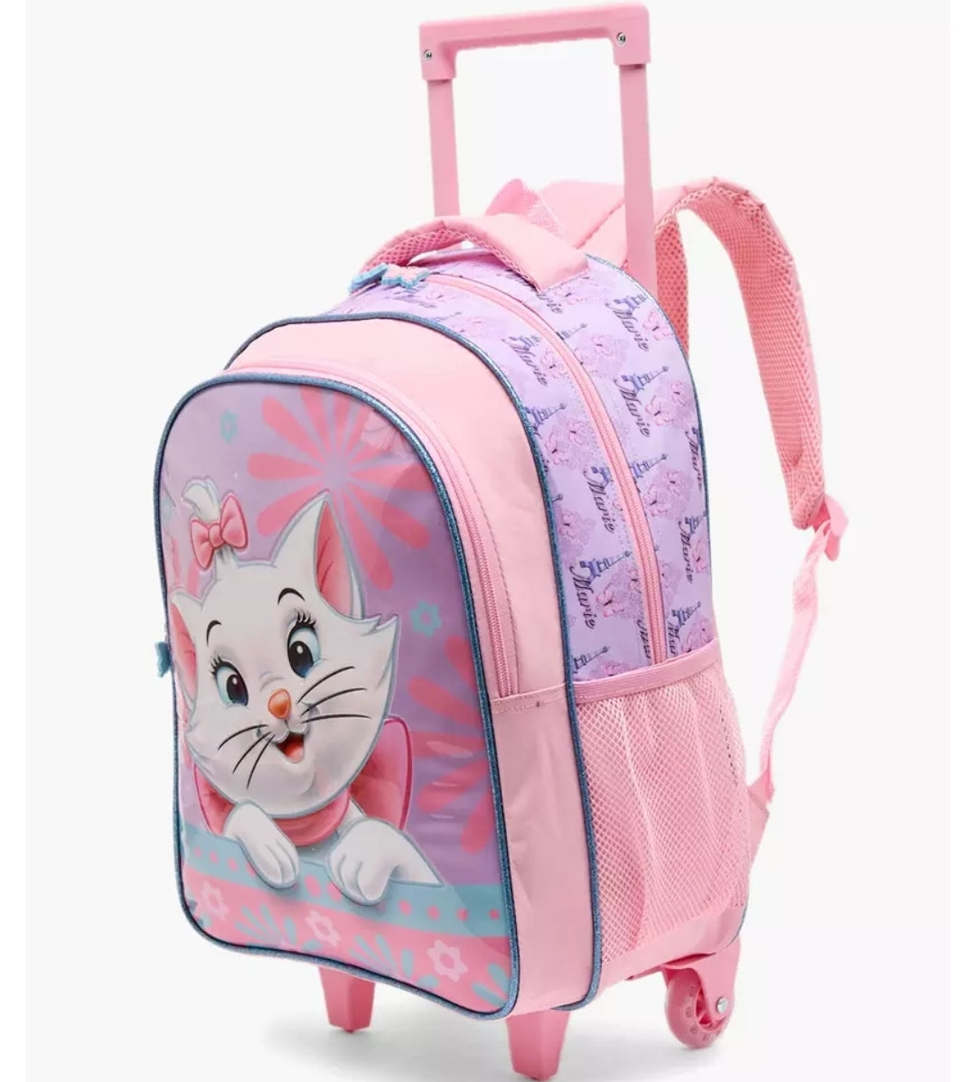 Disney Marie Print 5-Piece School Trolley Bag Set 16 inches