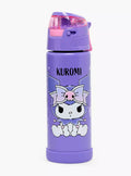 Sanrio Kuromi Print Stainless Steel Water Bottle with Spout and Handle