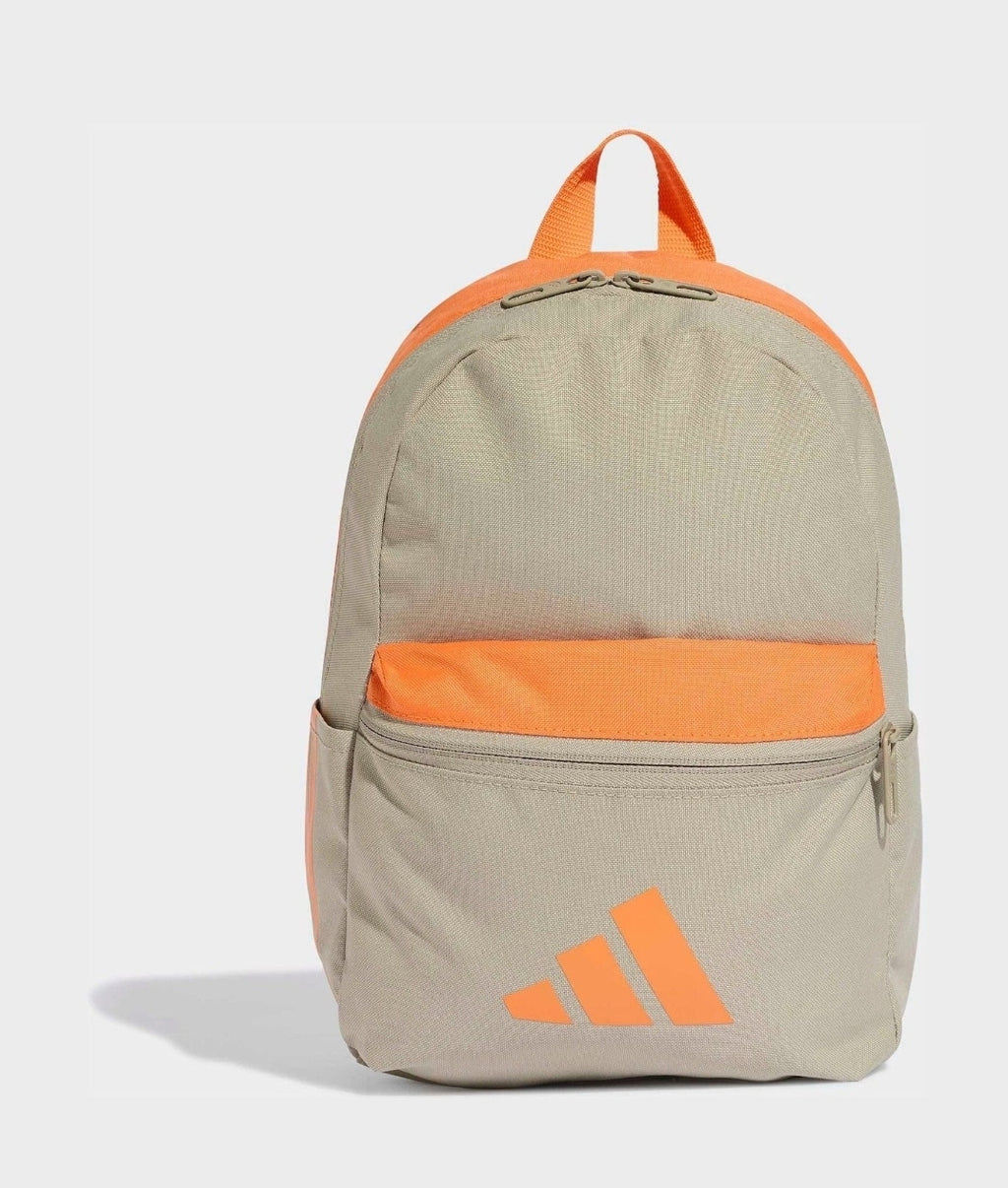 adidas Brown 3 Bar Kids Backpack
